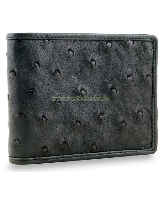 Exotic Leather Модный бумажник из натуральной кожи страуса