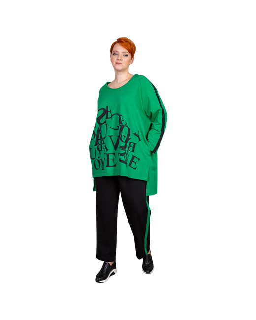Trex's Collection Костюм Эмилия Полное счастье зеленый-черный размер 66