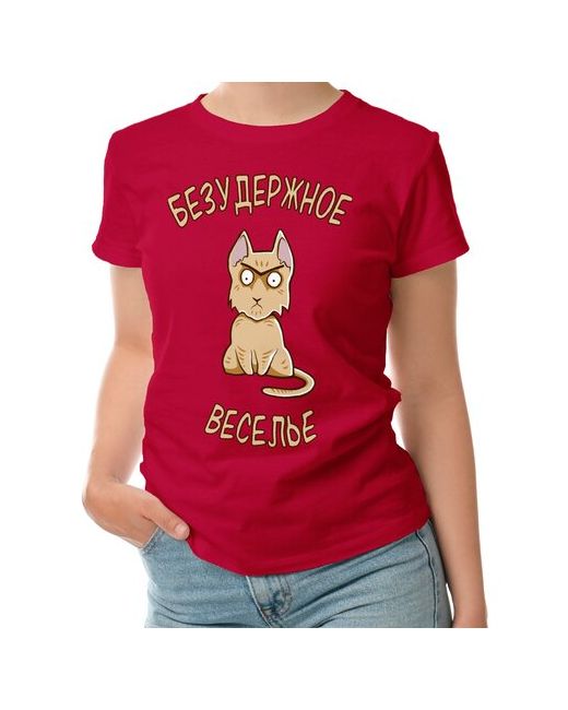 Roly футболка Безудержное веселье Рыжий кот Кошка Кошки Мем Юмор S