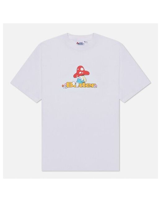 Butter Goods футболка x The Smurfs Lazy Logo Размер S