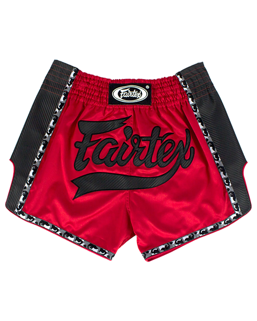 Fairtex Шорты для тайского бокса BS1703 Red-Black S