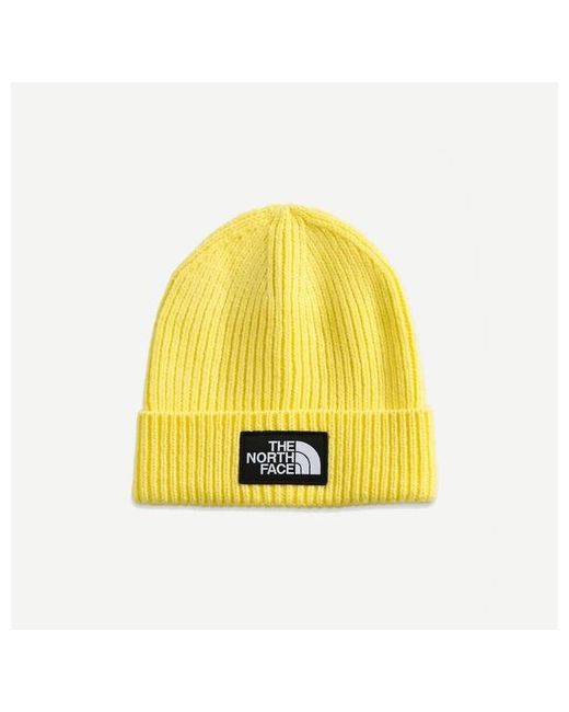 The North Face Шапка TNF Logo Box Cuffed Beanie one gravel/graphic patch