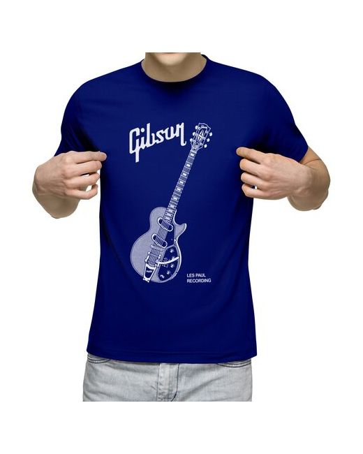 US Basic футболка Gibson Les Paul. Гитара. Guitar. Гибсон. Rock. S