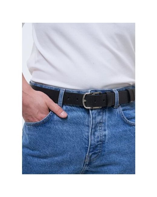 Bb1 Ремень TYLER кожаный базовый для джинсов и брюк