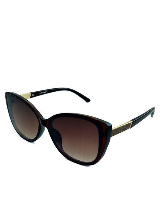 Ecosky Очки солнцезащитные имиджевые очки с защитой от солнца стильные блестками