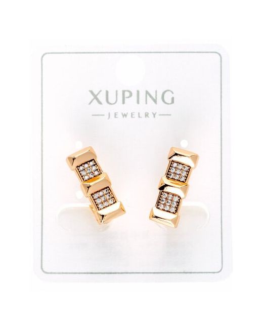 Xuping Jewelry Серьги классические с фианитами Xuping бижутерия x420232-44