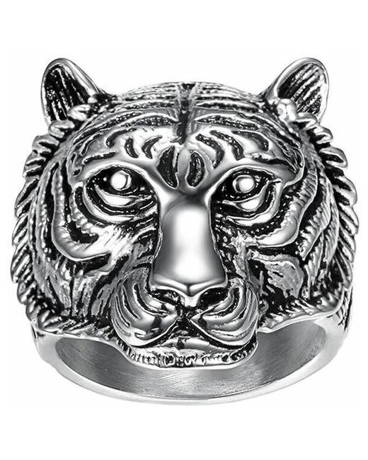 DG Jewelry стальной перстень Тигр RSM0013-S с эмалью