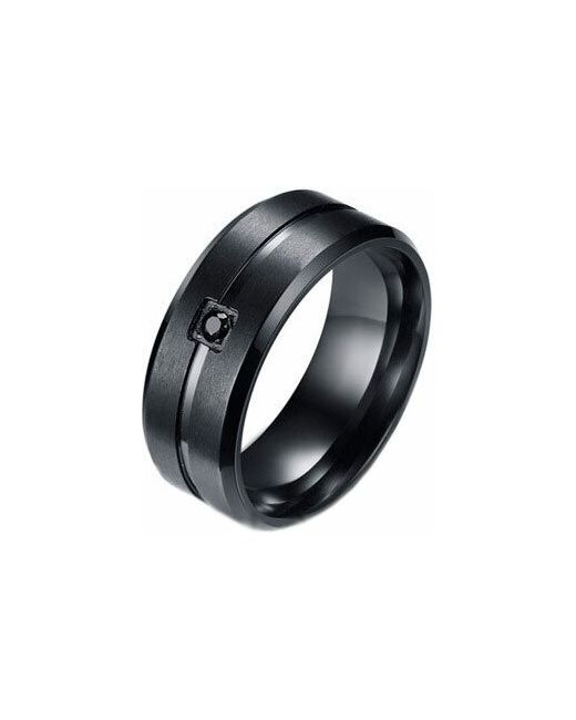 DG Jewelry стальное кольцо GSR0217 с кубическим цирконием