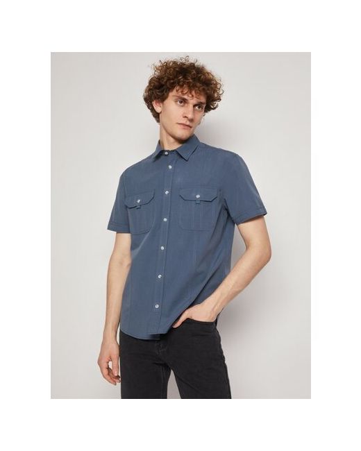 Zolla Рубашка из хлопка с коротким рукавом размер XL