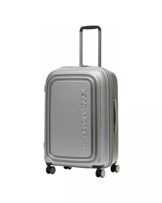 Mandarina Duck Чемодан SZV32 Logoduck Expandable Medium Trolley 466 Silver