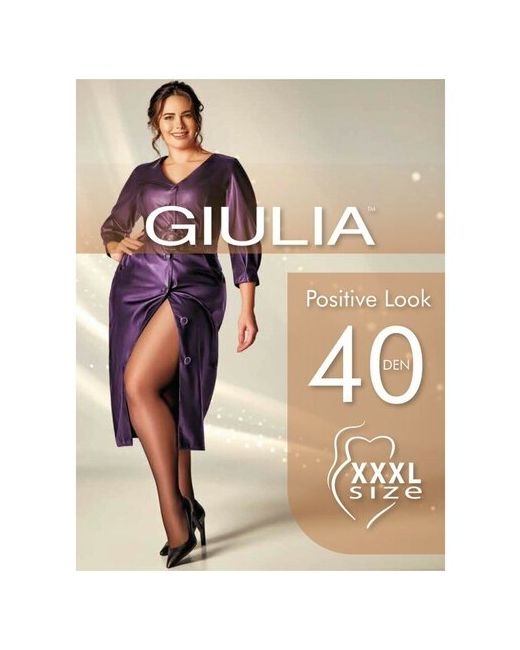 Giulia Классические колготки больших размеров POSITIVE LOOK 40 XXL