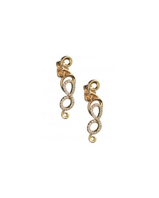 Xuping Jewelry Серьги гвоздики подвески с фианитами Xuping бижутерия x420232-38