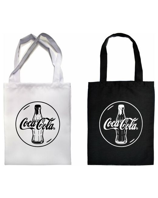 Мега Принт Шоппер парные сумки кола coca cola 2 Штуки 1