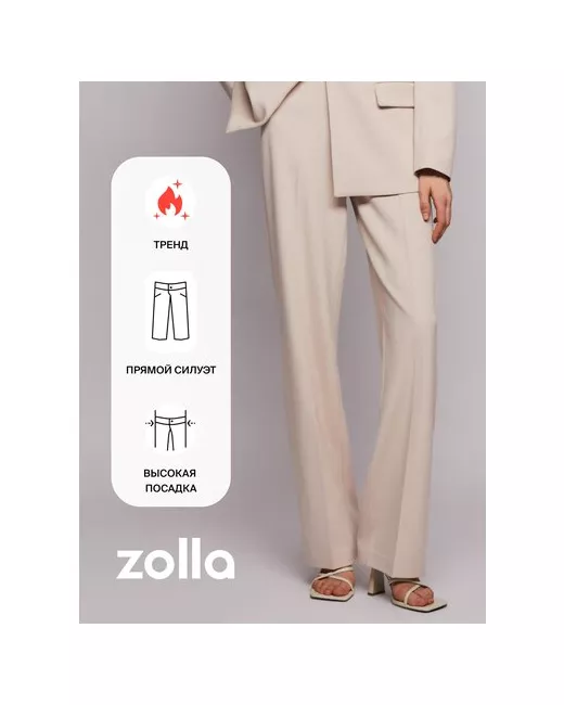 Zolla Прямые брюки со стрелками размер L