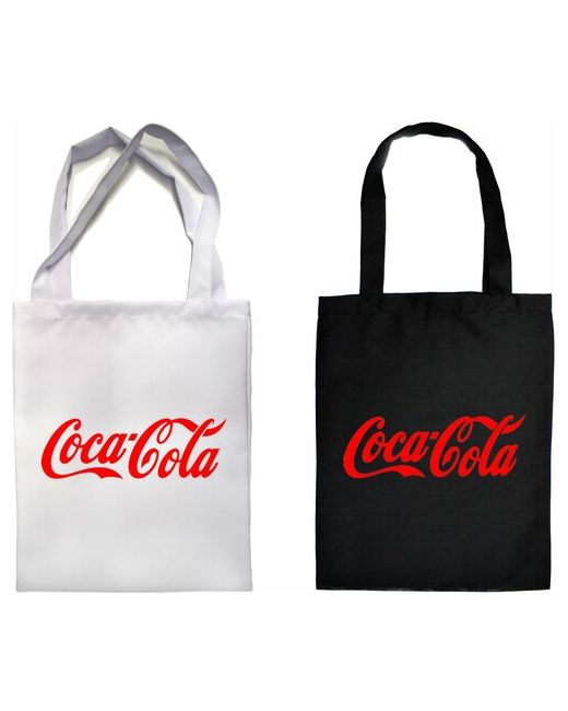 Мега Принт Шоппер парные сумки кола coca cola 2 Штуки 3
