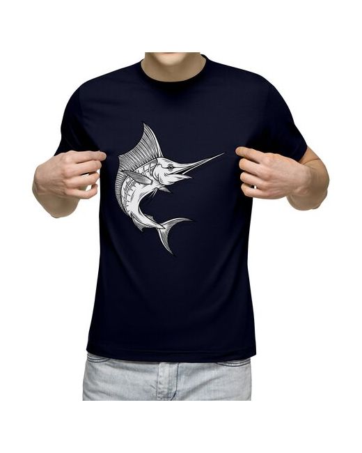 US Basic футболка Fish XL темно-