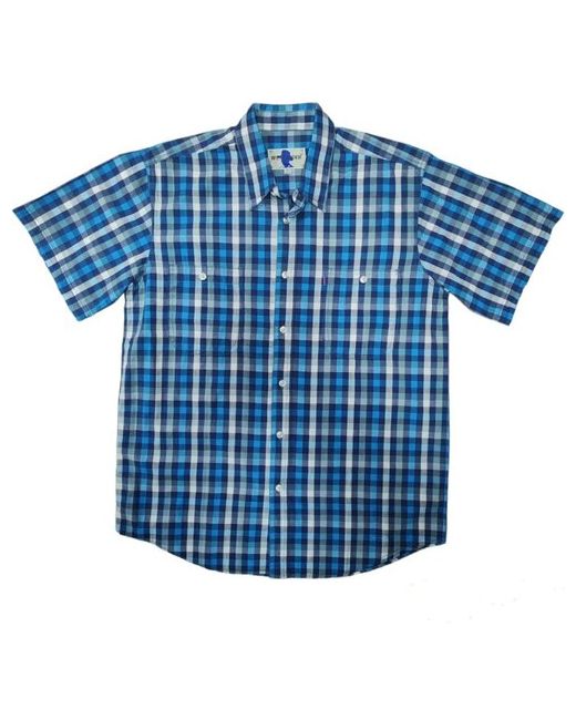 West Rider рубашка с коротким рукавом из хлопка размер 50 ворот 41-42