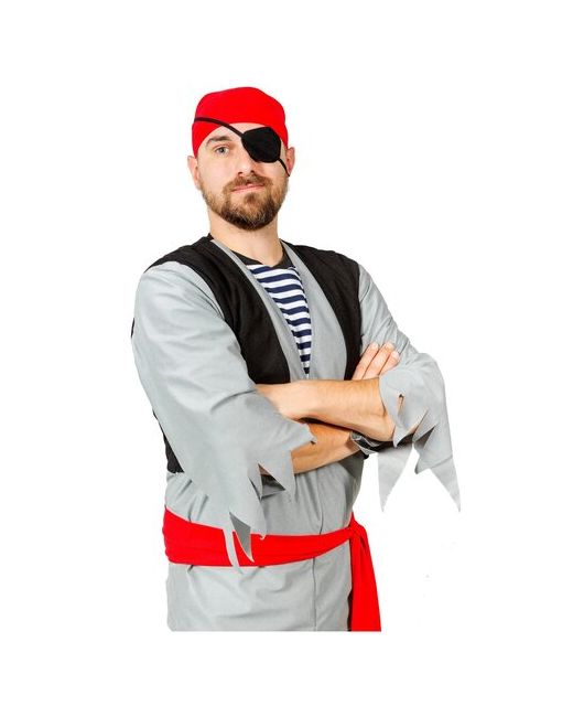 Бока С Взрослый карнавальный костюм Пират размер 2156