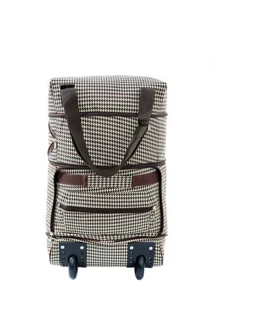 M&G Zemtsov сумка-тележка складная на колесах хозяйственная для ручной клади огурцы красные