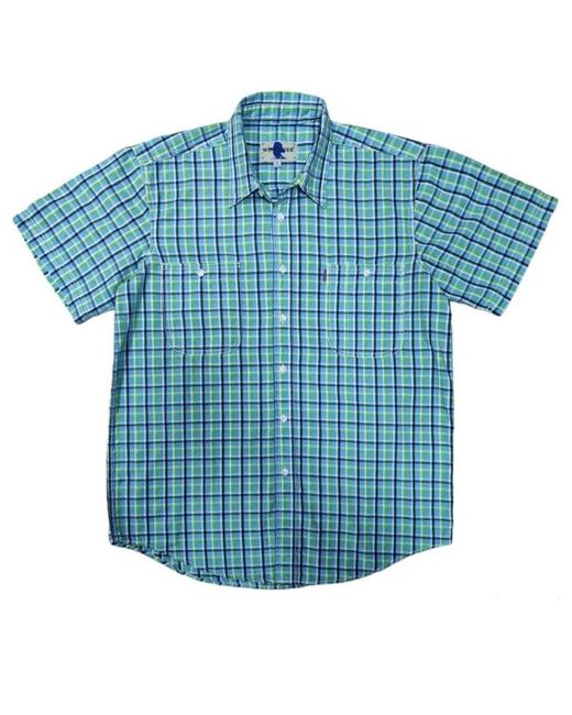 West Rider рубашка с коротким рукавом из хлопка размер 48 ворот 39-40