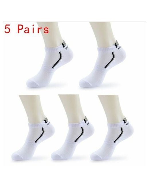 Sport сетчатые дышащие спортивные носки с закрытым носком Спандекс Простые Классические р-р 36-41. в упаковке 5 пар.