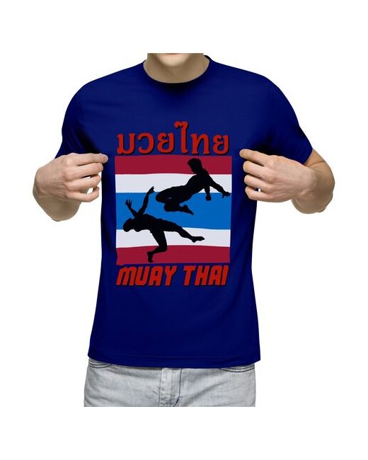 US Basic футболка MUAY THAI 2 тайский бокс L