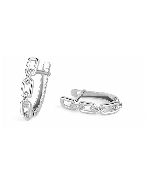 Sirius Jewelry Серьги Sirius-Jewelry из натурального серебра 925 пробы сережки цепи