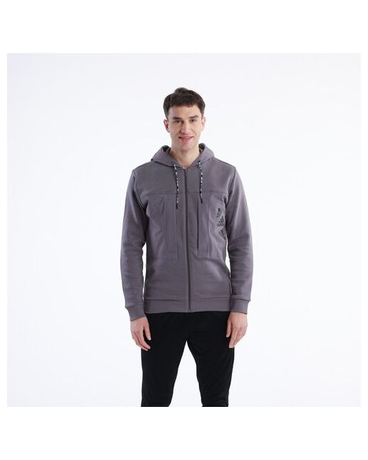 Adidas Толстовка Essentials Brandlove Fleece Full-Zip Hoodie M для