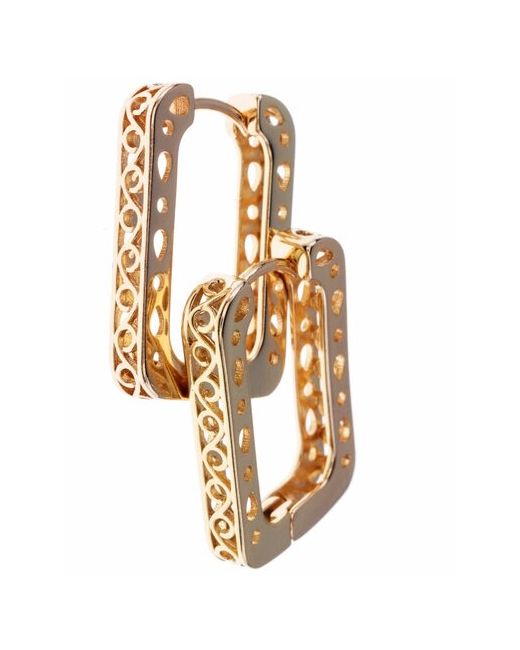 Xuping Jewelry Серьги кольца под золото бижутерия подарок любимой