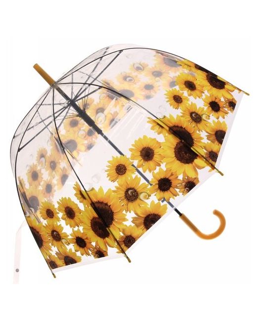 Ultramarine Зонт зонт трость Цветы 8 спиц купол 80см длина в сложенном виде 82см