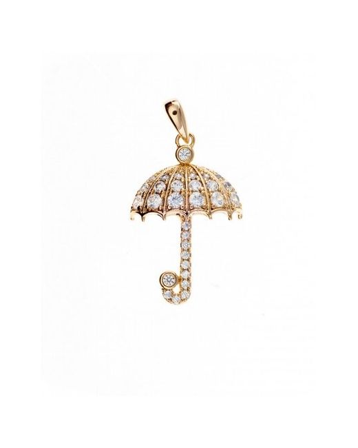 Xuping Jewelry Кулон зонтик подвеска на шею под золото цепочку ксюпинг бижутерия