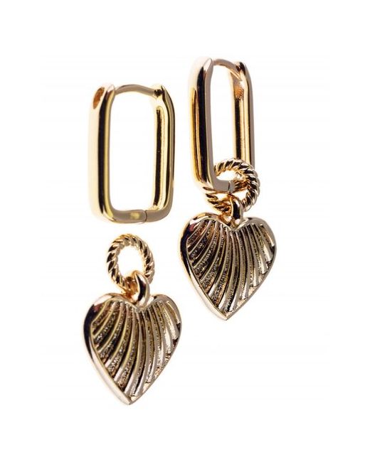 Xuping Jewelry Серьги кольца Xuping бижутерия подвески сердечки под золото x320232-24