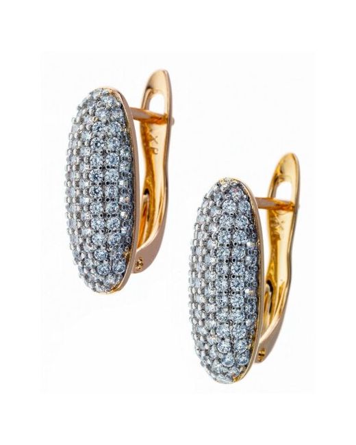 Xuping Jewelry Серьги бижутерия под золото сережки классические подарок любимой
