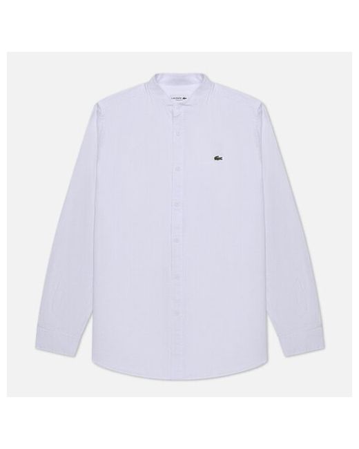 Lacoste рубашка Cotton/Linen Regular Fit Band Collar Размер 45