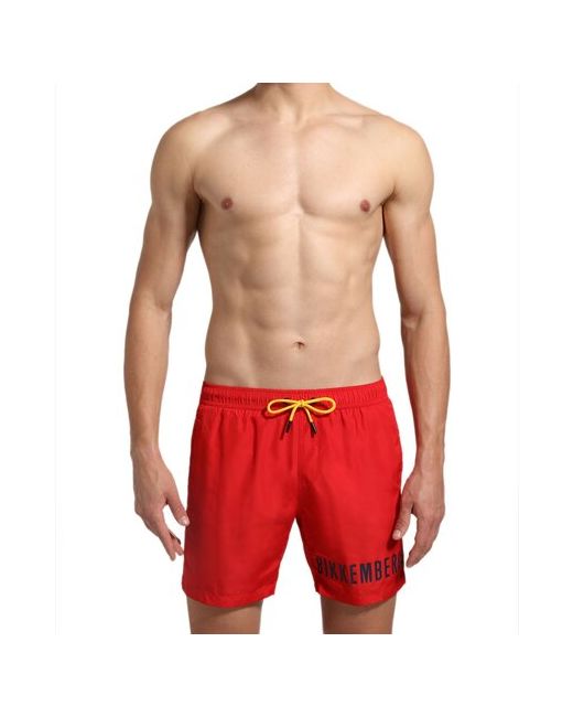 Bikkembergs Плавки-шорты Swim Shorts Stowable Red Размер XL