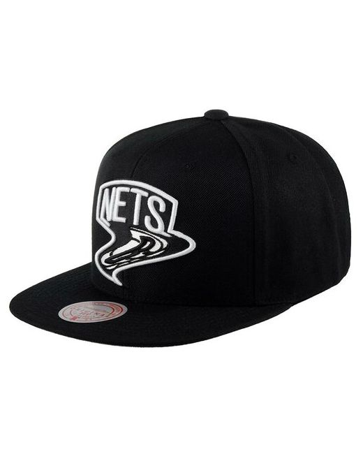 Mitchell & Ness Бейсболка MITCHELL NESS арт. 6HSSMM19495-BNEBLCK Brooklyn Nets NBA черный размер ONE