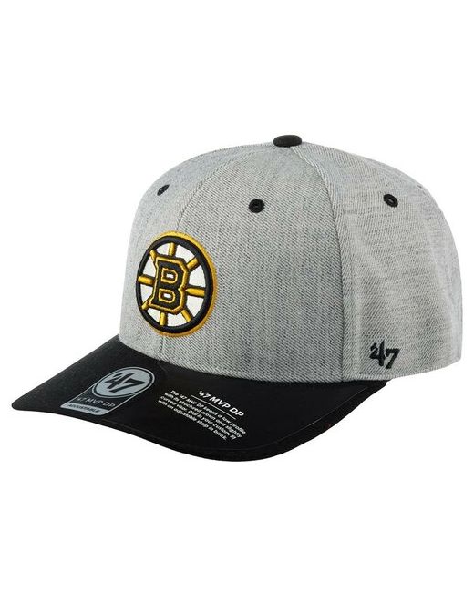 '47 Brand Бейсболка 47 BRAND арт. H-SCTTD01WHP-CC Boston Bruins NHL темно размер ONE