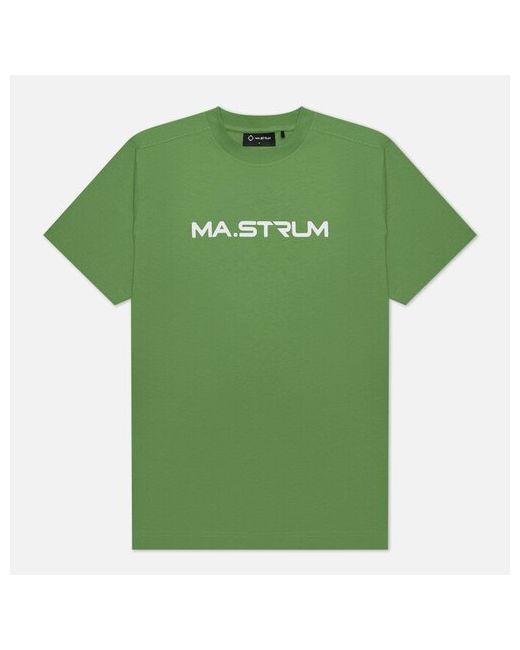 Ma.Strum футболка Logo Chest Print Размер L