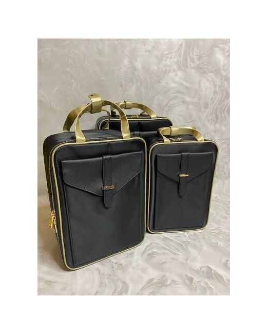 Luxxy box Чемодан-рюкзак для визажиста/Бьюти кейс косметики/Сумка черная
