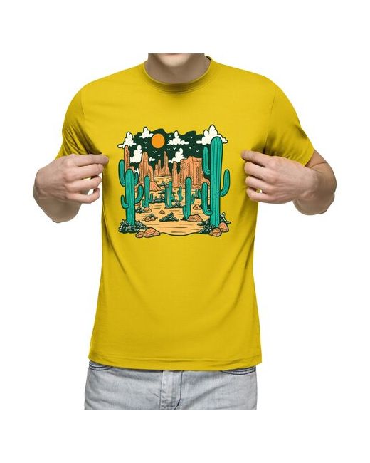 US Basic футболка Кактусы в пустыне 2XL