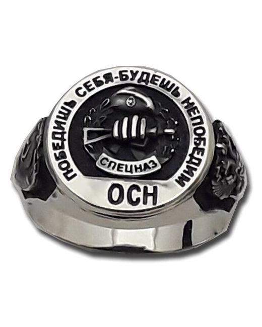 Tutushkin Jeweler Кольцо Спецназ из серебра 925 пробы