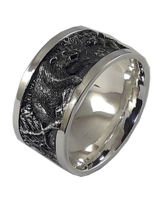 Tutushkin Jeweler Кольцо Охота из серебра 925 пробы