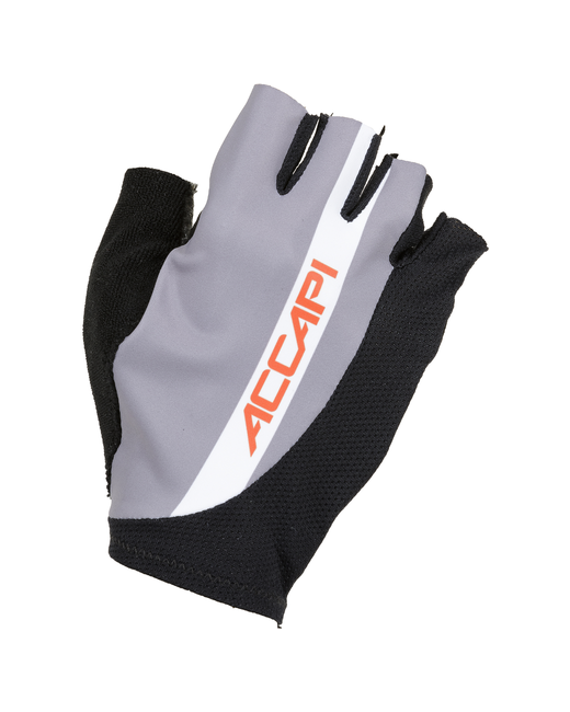 Accapi Перчатки велосипедные Fingerless Cycling Gloves Anthracite/Red USXL