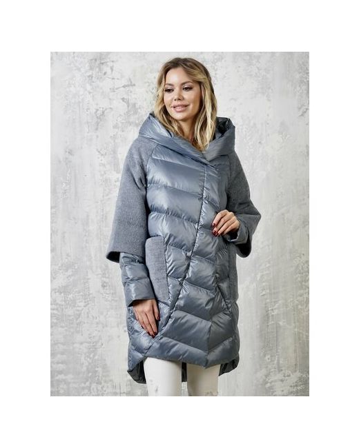 Piccante Style Куртка утепленная зимняя удлиненная с накладками на рукава
