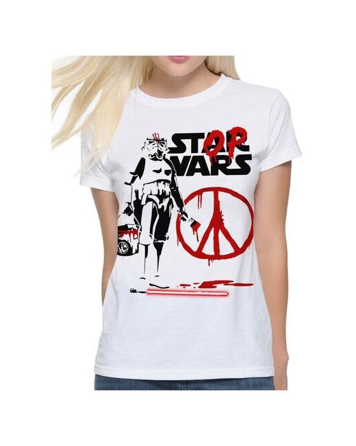 Dream Shirts Футболка DreamShirts Штурмовик Stop Wars Прикольная футболка XL