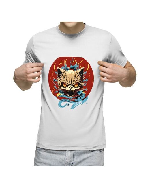 US Basic футболка Злой кот XL