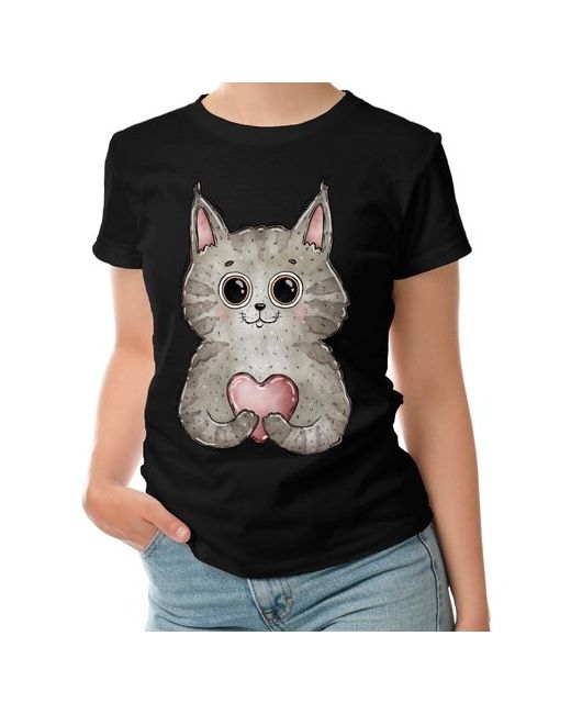 Roly футболка Влюбленный кот XL