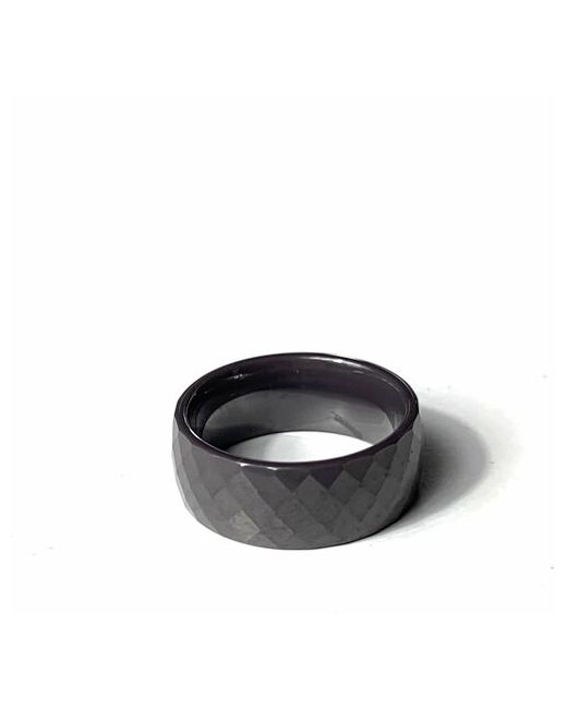 Florento кольцо керамика серое широкое