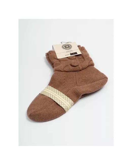 KHAN Cashmere носки-тапочки из 100 верблюжьей шерсти WoolSpirit by Khan.Cashmere размер 37