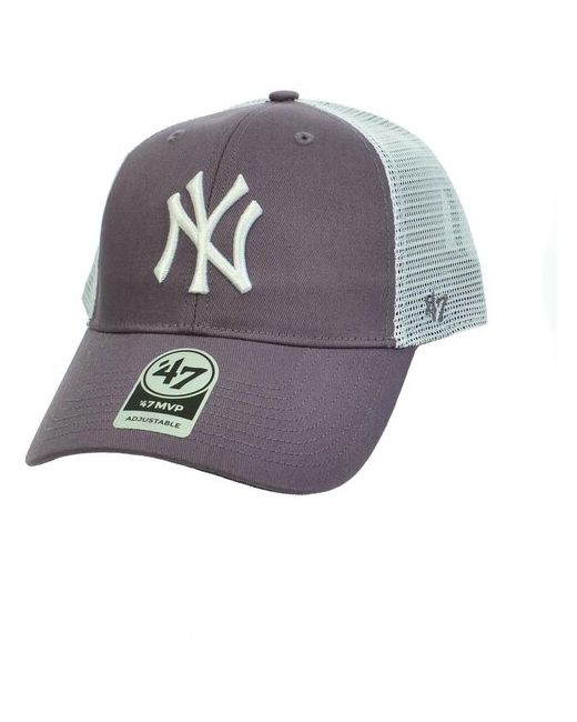 '47 Brand Бейсболка летнаяя с сеткой 47 Brand FLAGSHIP MVP New York Yankees B-FLGSH17GWP OS фиалковый